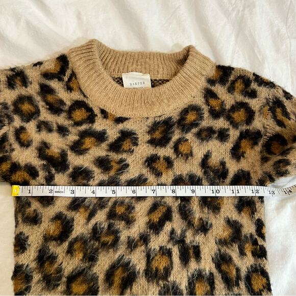 Harper Heritage Frankie by Francesca Leopard Sweater dress size Y10 - Picture 6 of 11